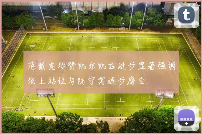 范戴克称赞凯尔凯兹进步显著强调场上站位与防守需逐步磨合